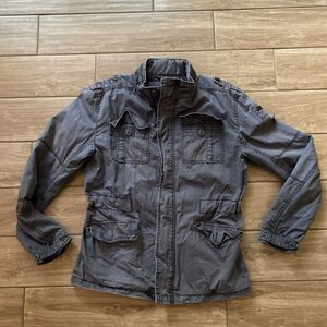 Brandit Jacket Mens Medium Field Utility Liner Stow Hoodie